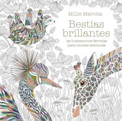 [978-84-17757-88-5	] Libro Colorear "Bestias Brillantes" Edit. Blume 