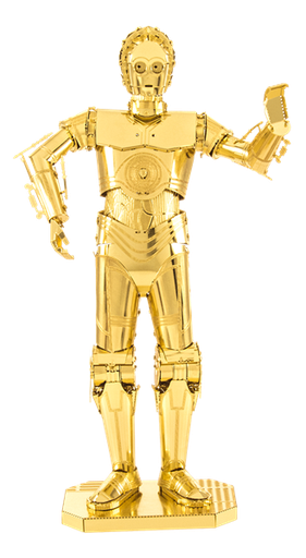 [MMS270] Metal Earth -Star Wars- C3PO Gold