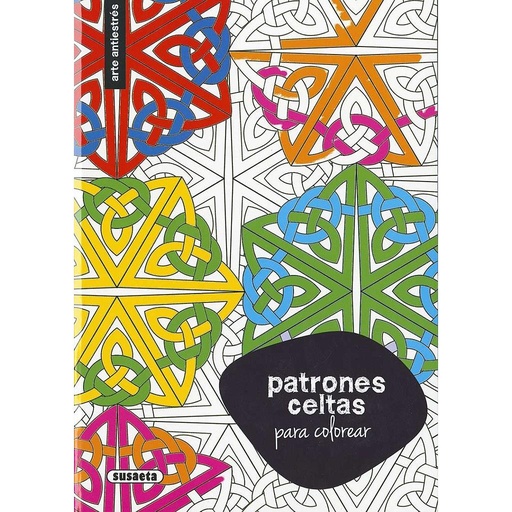 [S6094004] Arte Antiestrés -Patrones Celtas para Colorear- Susaeta Ediciones