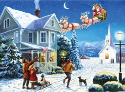 [PAL36] Pintar Por Números 32,4 x 40 cm. -Santa´s Here- Royal & Langnickel