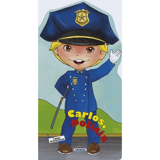 [S3332003] Recortable- Carlos, Policía- Susaeta Ediciones