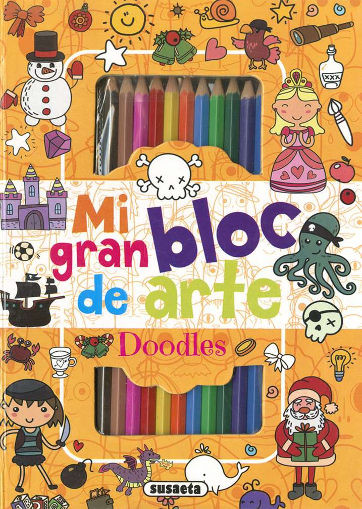 [S3426003] Mi Gran Bloc de Arte: Doodles 2- Susaeta