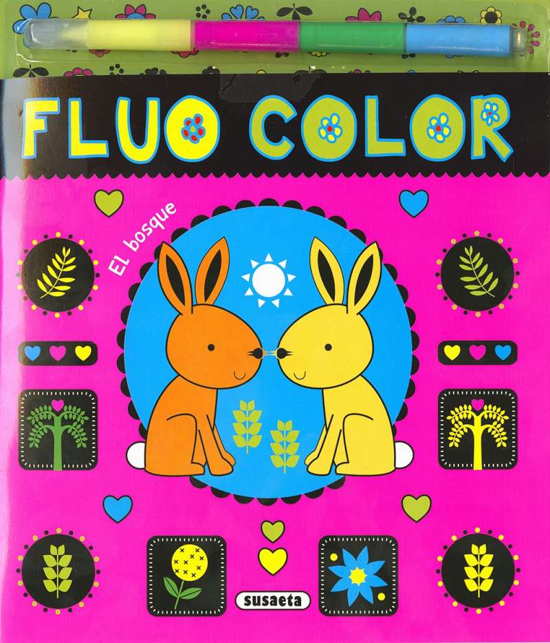 [S6015001] Fluo Color: El Bosque- Susaeta