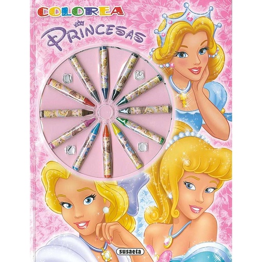 [S6016003] Colorea Princesas- Susaeta