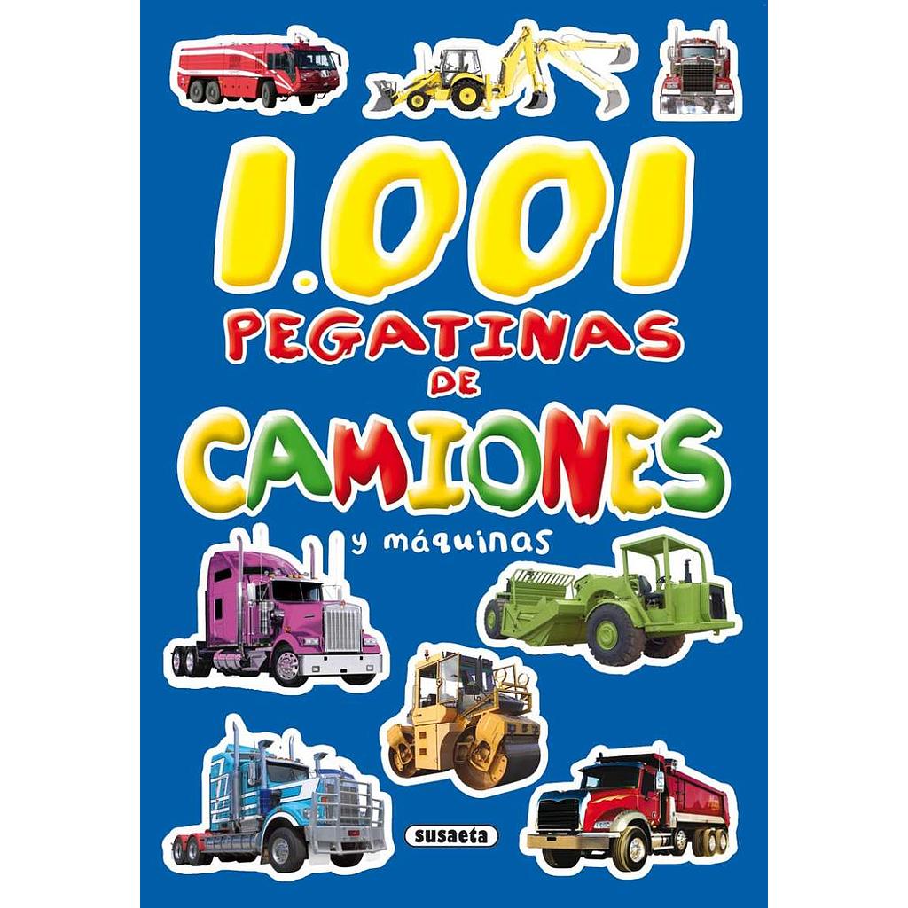 [S2308001] Set Pegatinas -1001 Pegatinas Camiones- Susaeta