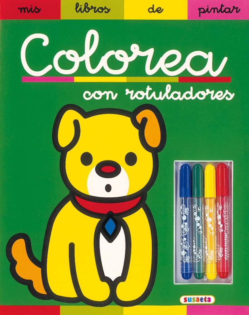 [S0332003] Colorea con Rotuladores- Susaeta