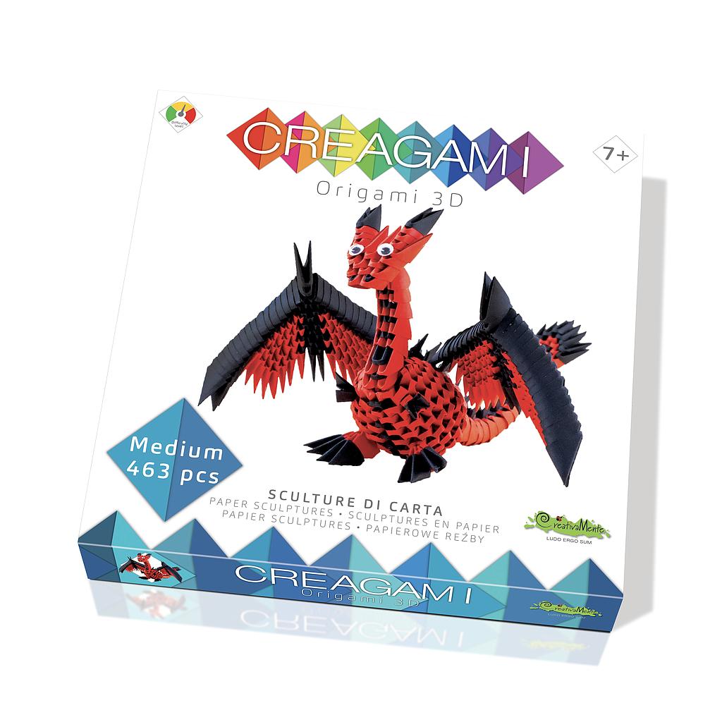 [723] Set Origami -Dragón- Creagami