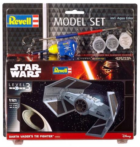 [63602] Model Set Star Wars -Darth Vader's TIE Fighter- Revell