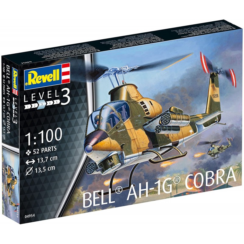 [04954] Helicóptero 1/100 -BELL AH-1G COBRA- Revell