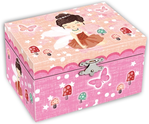 [50143JK] Caja / Joyero Musical -Hada Seta-