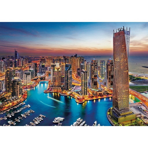 [31814 8] Puzzle 1500 piezas -Dubai Marina- Clementoni