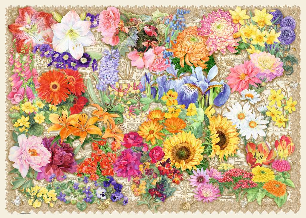 [16762 3] Puzzle 1000 piezas -Hermosa Floración- Ravensburger