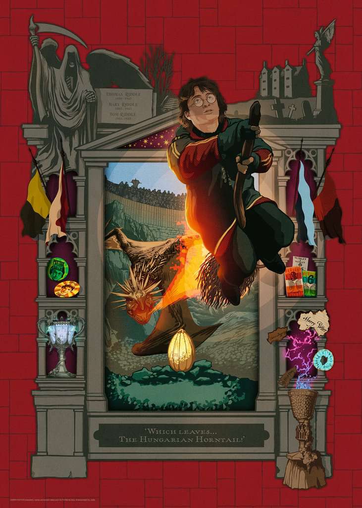 [16518 6] Puzzle 1000 piezas -Harry Potter B Book Edition- Ravensburger
