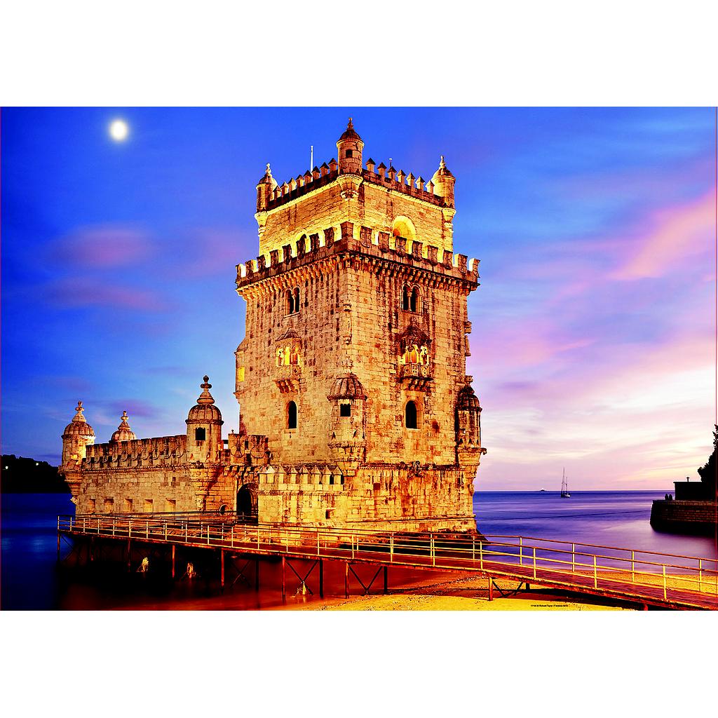 [17195] Puzzle 1000 piezas -Torre de Belem, Lisboa- Educa