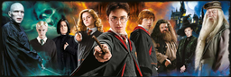 [61883 5] Puzzle 1000 piezas -Panorama: Harry Potter- Clementoni