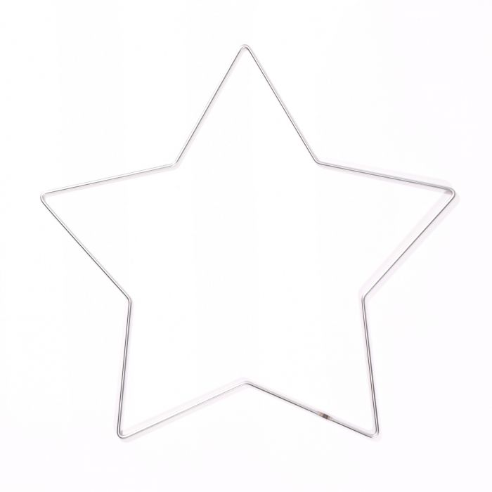 [11090-001] Forma Estrella 32 cm. Metal 3 mm. Niquelado