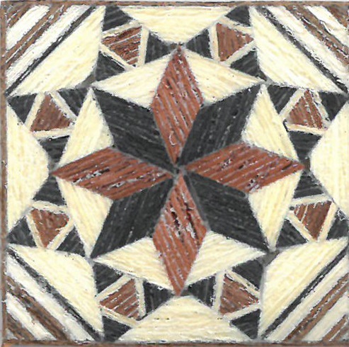 Estrella Taracea 31 x 31 mm. Nº 35734