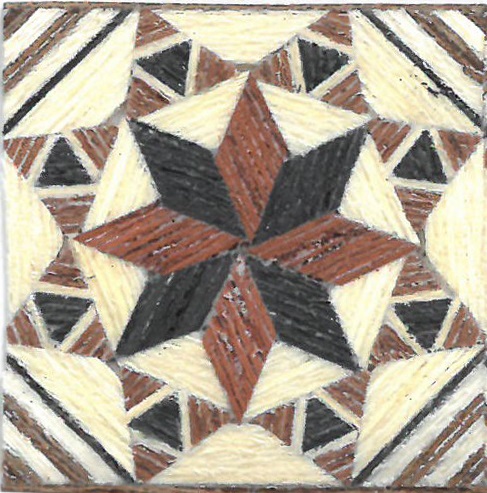 Estrella Taracea 31 x 31 mm. Nº 35732