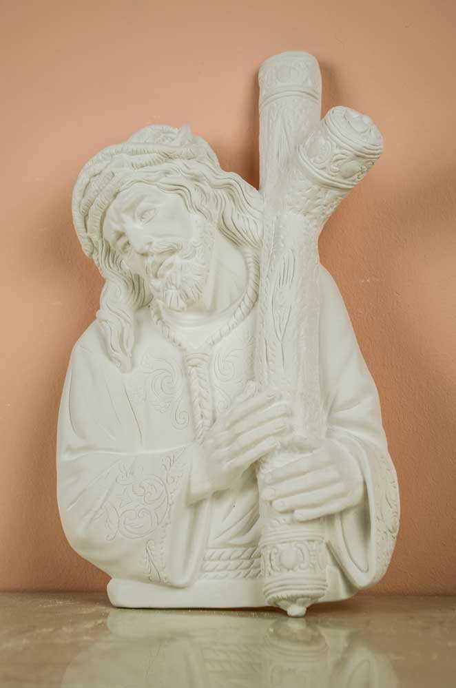 Figura de Escayola de nazareno Semana Santa. Altura 24 cm. Ideal para  decoración o Manualidades del hogar : : Hogar y cocina