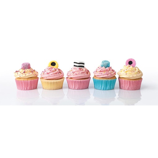 [39425 8] Puzzle 1000 piezas -Panorama: Cupcakes Likor- Clementoni