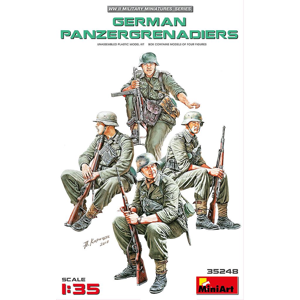 [35248] Figuras 1/35 -German Panzergrenadiers- MiniArt