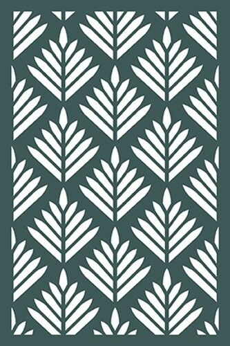 [15020042] Plantilla Stencil 10 x 15 cm. -Foliage Background- Artemio