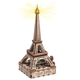 [10205] Torre Eiffel (Eco - Luz) 163 Piezas - Mr. Playwood
