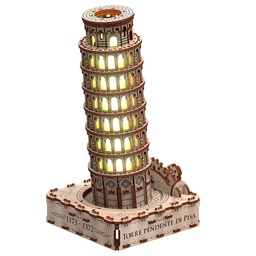 [10209] Torre de Pisa (Eco - Luz) 435 Piezas - Mr. Playwood