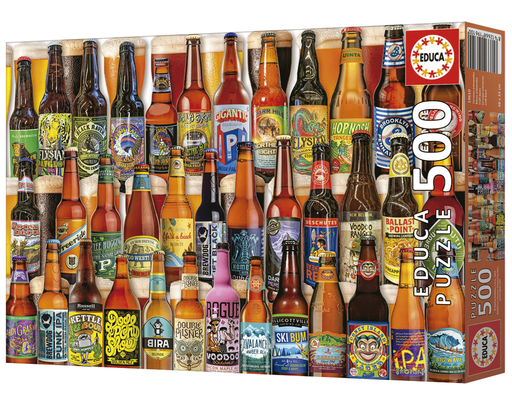 [19610] Puzzle 500 piezas -Cervezas Artesanales- Educa