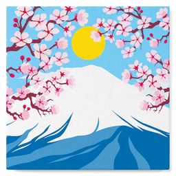 [SFA006-Y] Pintar Por Números -Monte Fuji- Bastidor 20 x 20 cm. Figured´Art