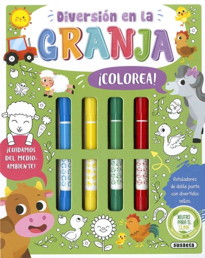 [S3554003] Colormanía: Diversión en la Granja- Susaeta Ediciones