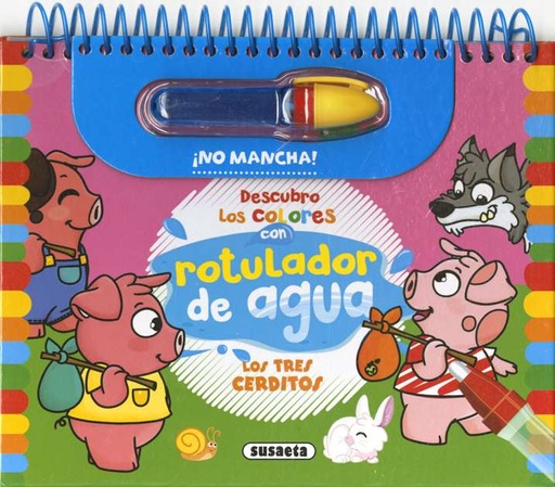[S3534004] Descubro los Colores -Los Tres Cerditos- Susaeta Ediciones