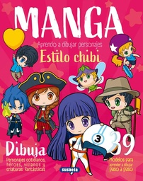 [S0935003] Manga: Aprendo a Dibujar Personajes Estilo Chibi - Susaeta Ediciones