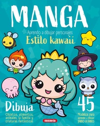 [S0935002] Manga: Aprendo a Dibujar Personajes Estilo Kawai - Susaeta Ediciones