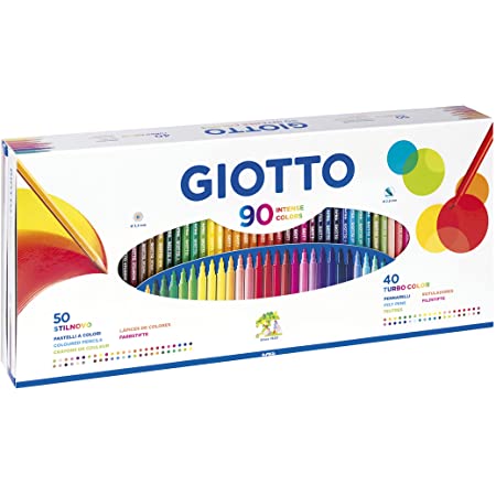 [25750000] Set Rotuladores TurboColor + Lápices Stilnovo (90 pzs.) Giotto
