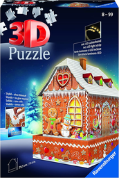 [11237 1] Puzzle 3D Especiale -Casa Jengibre -Night Edition- Ravensburger