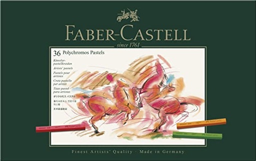 [128536] Estuche 36 Tizas Pastel Polychromos Faber-Castell