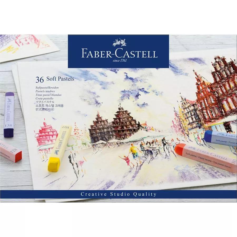 [128336] Estuche 36 Pastel Blando Creative Studio Faber-Castell