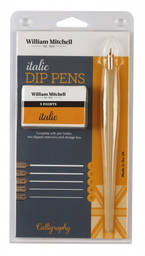[35796] Set Caligrafía -Itallic Dip Pens- William Mitchell