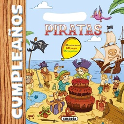 [S3620002] Juegos de Cumpleaños -Piratas- Susaeta Ediciones