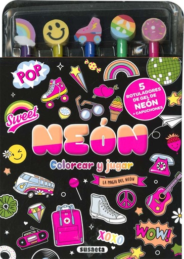 [S6036006] Colorea y Aprende a Dibujar: Neón- Susaeta Ediciones