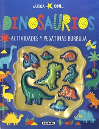 [S3586001] Juega con Pegatinas Burbujas -Dinosaurios- Susaeta Ediciones